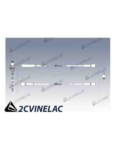 REF 838. CABLE BUJIAS DYANE.