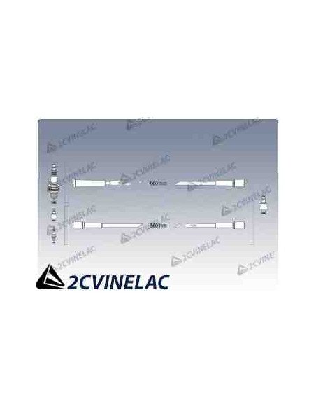 REF 838. CABLE BUJIAS DYANE.