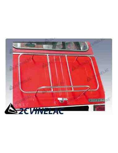 REF 1980. PORTAMALETAS CROMADO.