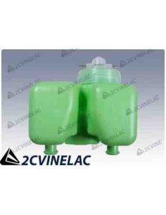 REF 3008. DEPOSITO DOBLE PLASTICO PARA LIQUIDO DE FRENO.