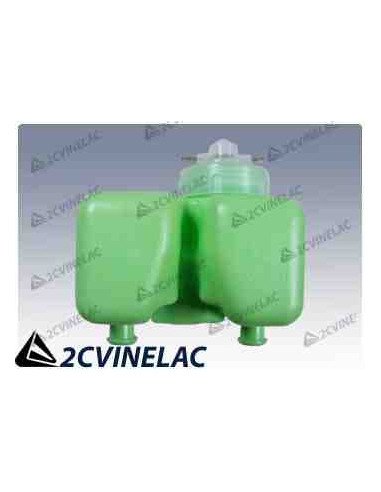 REF 3008. DEPOSITO DOBLE PLASTICO PARA LIQUIDO DE FRENO.