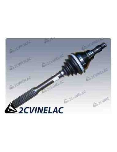 REF 3255. TRANSMISION LADO RUEDA LARGO 470mm 8 ESTRIAS