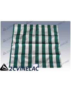 REF 4647. TOLDILLO VERDE Y BLANCO DYANE. 2