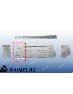 REF 7432. CHAPA TRASERA IZQUIERDA PARTE INFERIOR CHASIS R4. 2