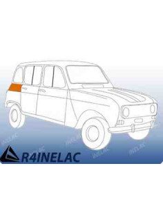 REF 7437. PARTE SUPERIOR ALETA DELANTERA DERECHA R4. 2