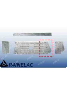 REF 7409. CHAPA DELANTERA IZQUIERDA PARTE INFERIOR CHASIS R4. 2