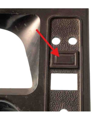 PLACA CIEGA RECTANGULAR PARA SOPORTE CONTADOR 2CV - REF.902