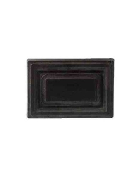PLACA CIEGA RECTANGULAR PARA SOPORTE CONTADOR 2CV - REF.902