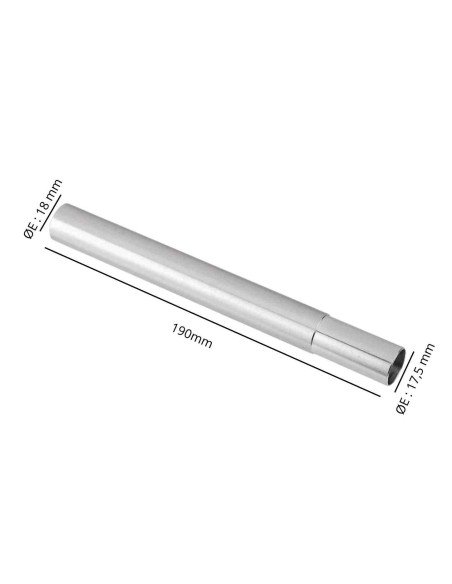 TUBO ENVOLVENTE EMPUJADOR 180 x 15,5 mm - REF.2163