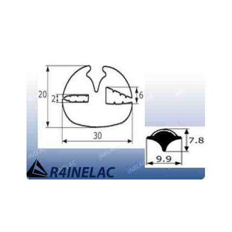 REF 7107. JUNTA CONTORNO CRISTAL+JUNQUILLO.