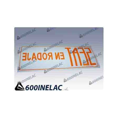 REF . 5276 PEGATINA SEAT EN RODAJE.