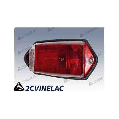 REF 2436. FARO INTERMITENTE LATERAL (TULIPA ROJA).