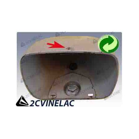 REF 4493. CARCASA OPTICA RECTANGULAR 2CV M/N.