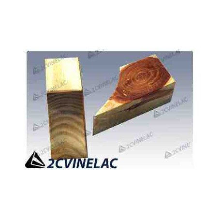 REF 2494. CALZA RUEDA DE MADERA.
