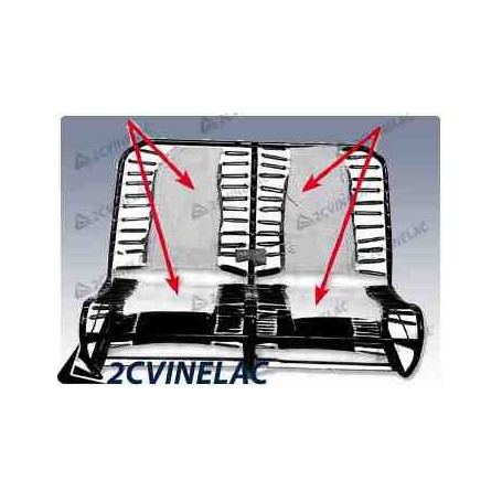 REF 1034. KIT 4 TELAS PARA BANCO DELANTERO.