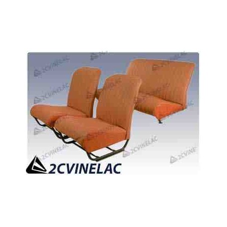 REF 32. JUEGO FUNDAS SKAI MARRON (SIMETRICAS).