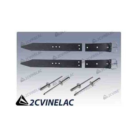 REF 1079. CONJUNTO FIJACIÓN CAPO / FRONTAL NEGRO