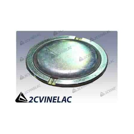 REF 3551. TUERCA CON TAPON METALICO RUEDA 76mm.