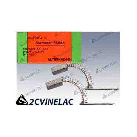 REF 3559. ESCOBILLA ALTERNADOR FEMSA.