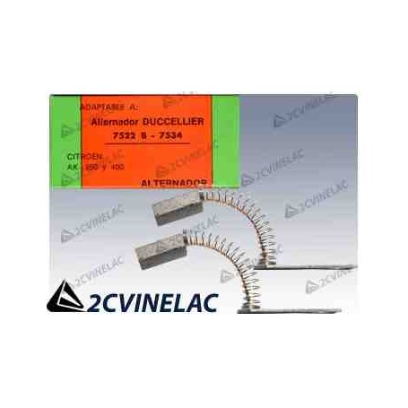 REF 3560. ESCOBILLA ALTERNADOR DUCCELLIER.