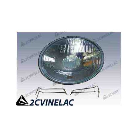 REF 3838. OPTICA ANTIGUO 2CV + CHARLESTON (DIAMETRO 130mm)