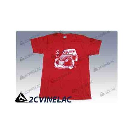 CAMISETA CHICO 2CV ANTIGUO.