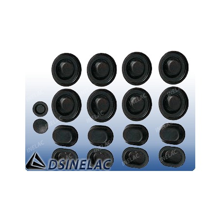 JUEGO DE CAUCHO DE PUERTA