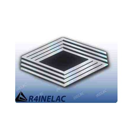 REF 7217. EMBLEMA PARRILLA ALUMINIO R4L.