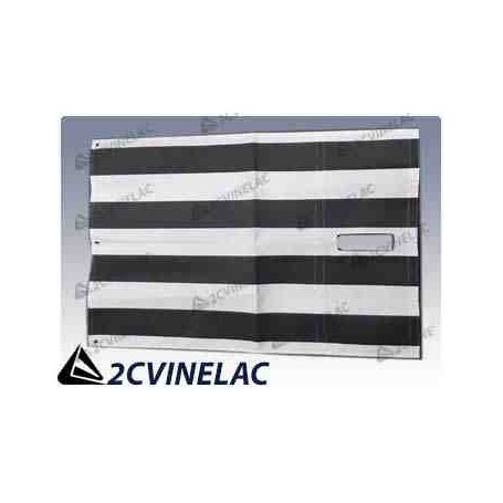 REF 4611. TOLDILLO CAPOTA NEGRO Y BLANCO.